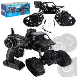 RC Rock Crawler 4x4 LHC012 auto 2in1 melns