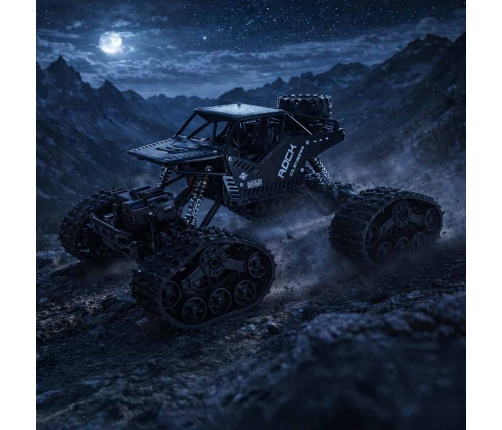 RC Rock Crawler 4x4 LHC012 auto 2in1 melns