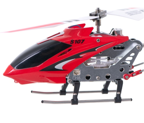 SYMA S107G RC helikopters sarkans