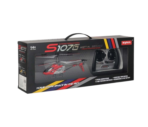 SYMA S107G RC helikopters sarkans