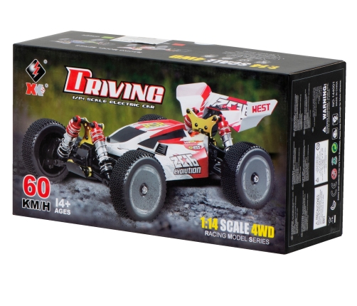 RC auto WLtoys 144001 4x4 1:14