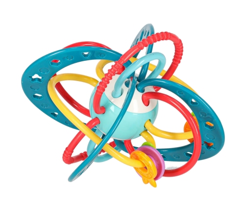 Sensorais grabulītis maziem bērniem tirkīza krāsā