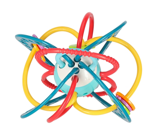 Sensorais grabulītis maziem bērniem tirkīza krāsā