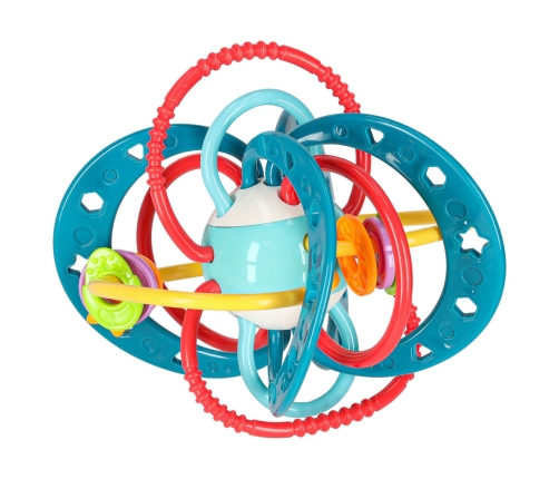 Sensorais grabulītis maziem bērniem tirkīza krāsā