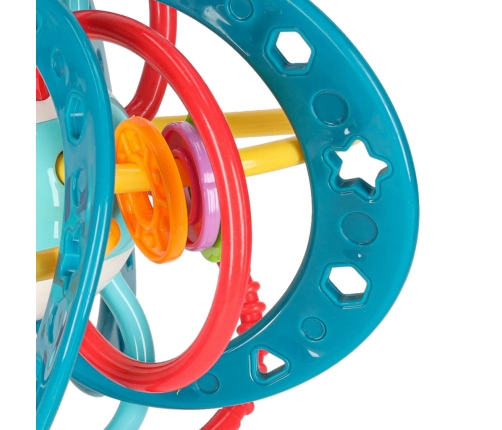 Sensorais grabulītis maziem bērniem tirkīza krāsā