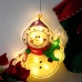 LED kulonu gaismas Ziemassvētku rotājumi sniegavīrs