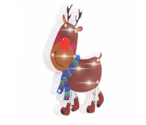 LED kulonu gaismas Ziemassvētku rotājumi ziemeļbriedis