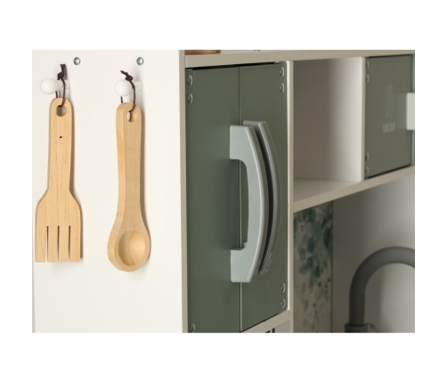 Koka virtuve MDF LULILO Saliko ar espresso automātu