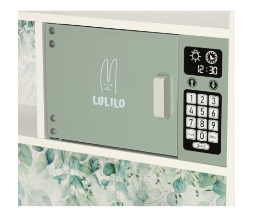 Koka virtuve MDF LULILO Saliko ar espresso automātu