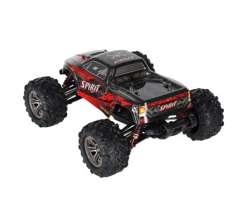 RC auto Q901 bezass 1:16 2.4G 4CH 52km/h sarkans