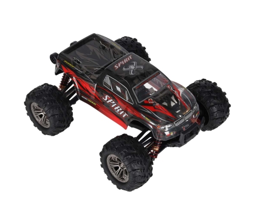 RC auto Q901 bezass 1:16 2.4G 4CH 52km/h sarkans