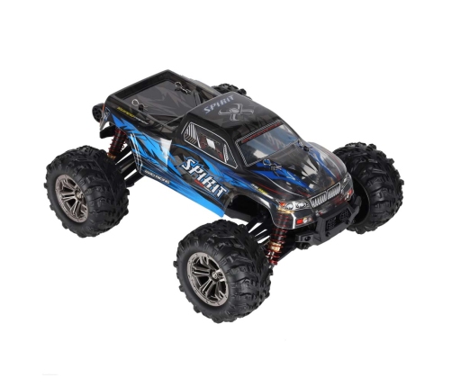 RC auto Q901 bezass 1:16 2.4G 4CH 52km/h zils