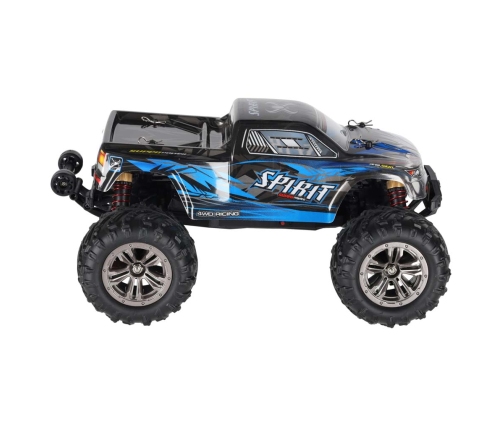 RC auto Q901 bezass 1:16 2.4G 4CH 52km/h zils