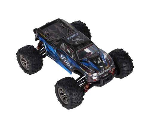 RC auto Q901 bezass 1:16 2.4G 4CH 52km/h zils