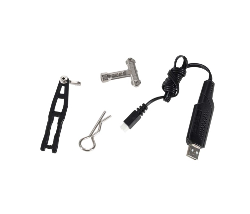 RC auto Q901 bezass 1:16 2.4G 4CH 52km/h zils