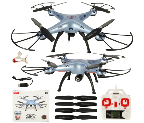 Syma X5HW 2.4GHz RC drons Wi-Fi kamera zils