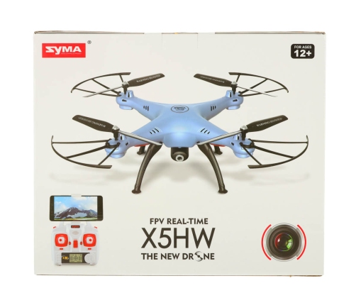 Syma X5HW 2.4GHz RC drons Wi-Fi kamera zils