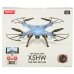 Syma X5HW 2.4GHz RC drons Wi-Fi kamera zils