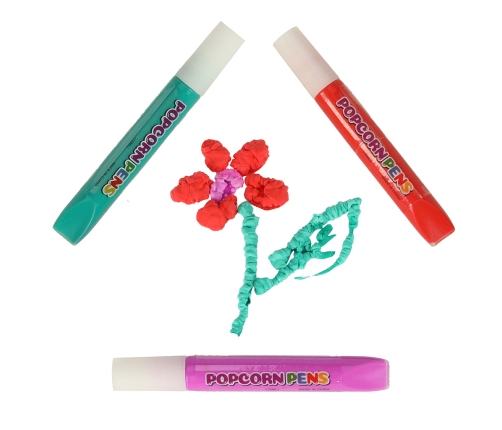 Burvju marķieri burvju marķieru projekts 3D popkorna efekts