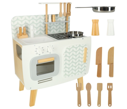 Koka virtuves MDF LULILO retro aksesuāri