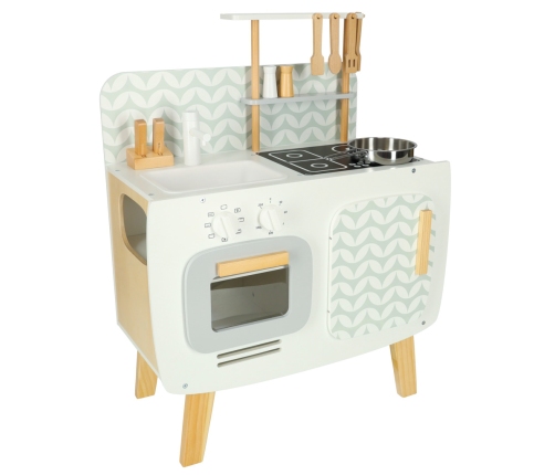 Koka virtuves MDF LULILO retro aksesuāri