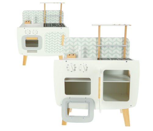 Koka virtuves MDF LULILO retro aksesuāri