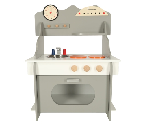 MDF koka virtuve bērniem liela krāsns