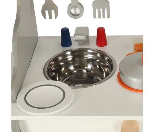 MDF koka virtuve bērniem liela krāsns