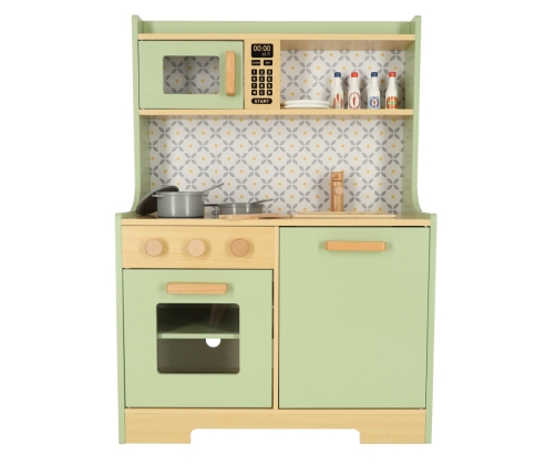 Mētras MDF koka virtuve bērniem