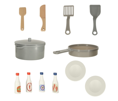 Mētras MDF koka virtuve bērniem