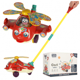 Push stick helikoptera lidmašīna ar skaņu