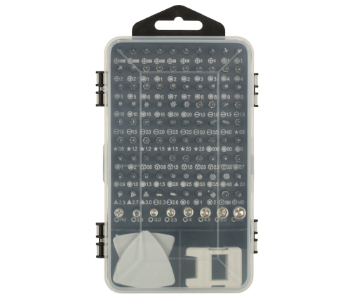 Precīzijas skrūvgrieži uzgaļi skrūvgriežu komplekts 115 gab.