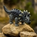 Tālvadības pults vadāms dinozaurs RC Triceratops staigā ar apgaismojumu rēca