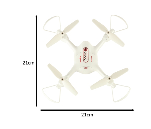 Syma X23W 2.4GHz 4CH FPV Wi-Fi balts RC drons