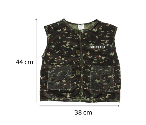 Karnevāla kostīma ķivere kareivis 3-8 gadi