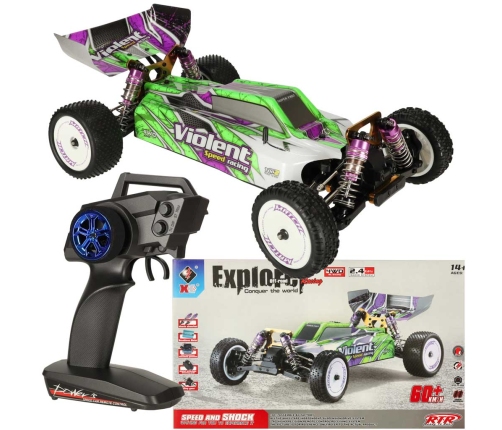 Tālvadības auto RC WLToys 104002 1:10 4WD 2.4Ghz