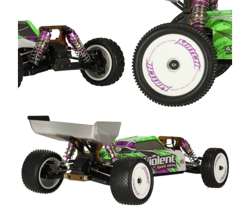 Tālvadības auto RC WLToys 104002 1:10 4WD 2.4Ghz