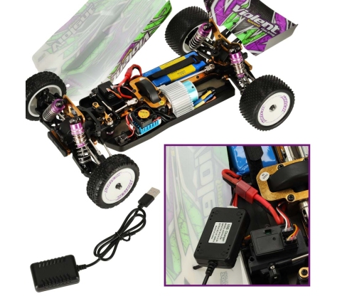 Tālvadības auto RC WLToys 104002 1:10 4WD 2.4Ghz