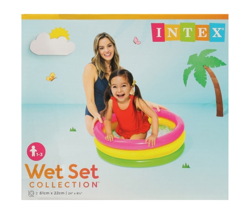 BESTWAY 57107 Bērnu varavīksnes dārza baseins