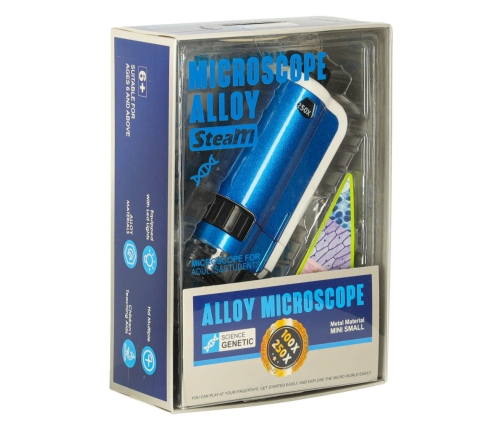 Izglītojošs portatīvais kabatas mikroskops bērniem