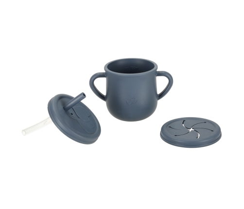 Bērnu silikona trauki vāverīte tumši nē