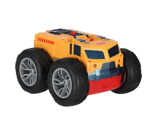 RC Revolt 2 Sided Rescue Racer zils tālvadības auto