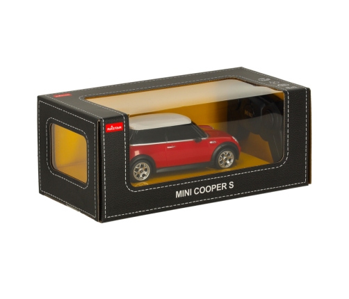 RC auto 1:24 MINI COOPERS sarkans