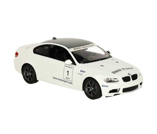 RC auto 1:14 BMW M3 balts