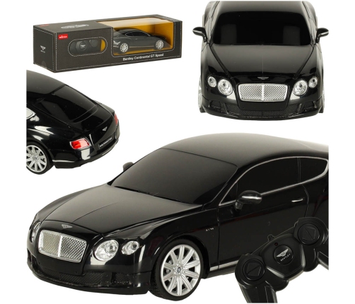 RC auto 1:24 Bentley Continental GT melns