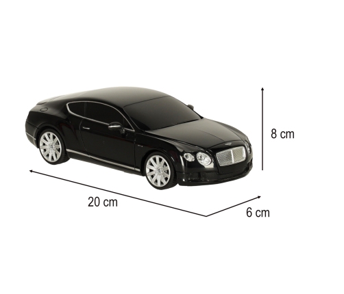 RC auto 1:24 Bentley Continental GT melns