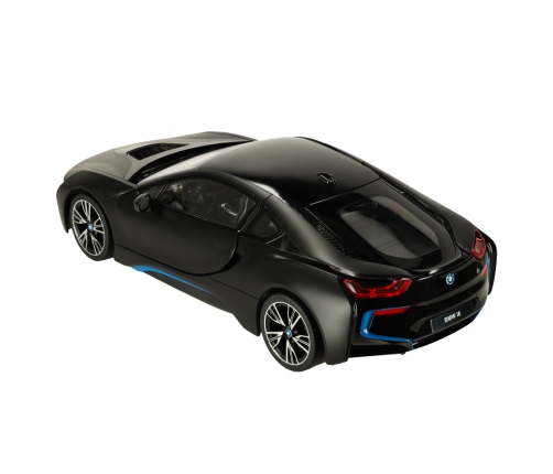 RC auto 1:14 BMW i8 atveramās durvis melns