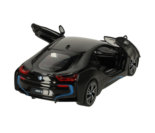 RC auto 1:14 BMW i8 atveramās durvis melns