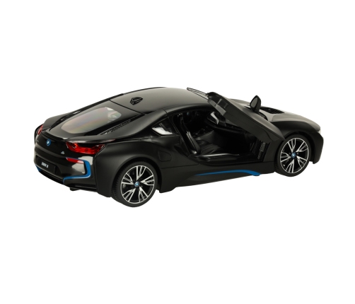 RC auto 1:14 BMW i8 atveramās durvis melns