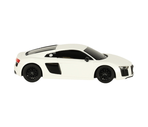 RC auto 1:24 AUDI R8 2015 balts